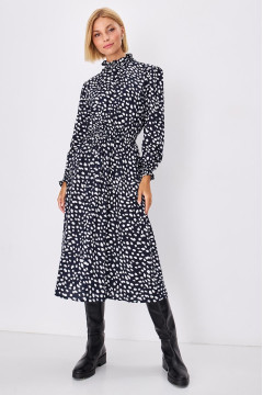 Сукня «Віолін» темно-синього кольору