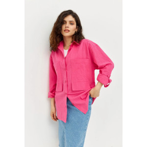 Рубашка «Еліза» розового цвета