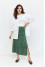 Спідниця «Джус» зеленого кольору