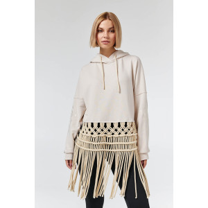 Світшот «Філліса» бежевого кольору