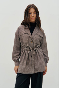 Жакет «Нейра» коричневого цвета