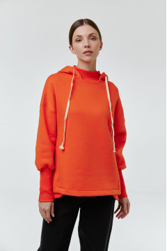 Свитшот «Ейра» оранжевого цвета
