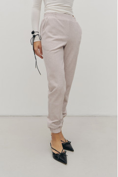 Брюки «Марана» кольору рожевого кварцу