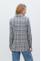 Жакет «Глазго» бежевого кольору з принтом-клітинка