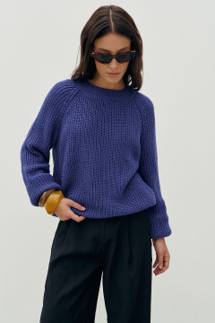 Свитшот «Велері» темно-голубого цвета