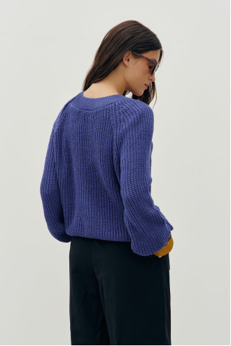 Світшот «Велері» темно-блакитного кольору Світшот «Велері» темно-блакитного кольору