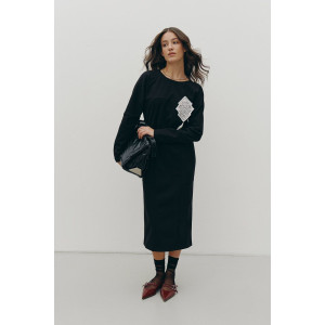 Платье «Асторія» черного цвета