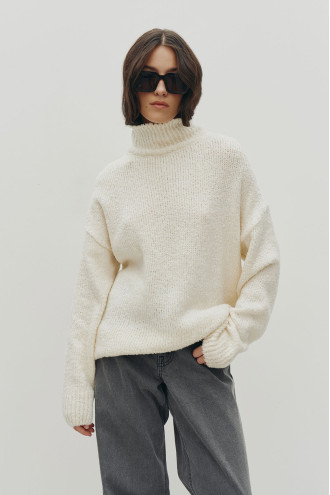 Свитшот «Тінора» молочного цвета Свитшот «Тінора» молочного цвета