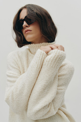 Свитшот «Тінора» молочного цвета Свитшот «Тінора» молочного цвета