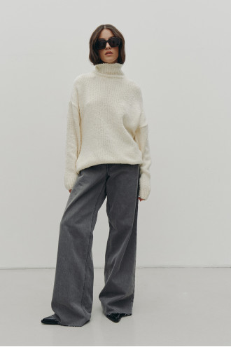 Свитшот «Тінора» молочного цвета Свитшот «Тінора» молочного цвета