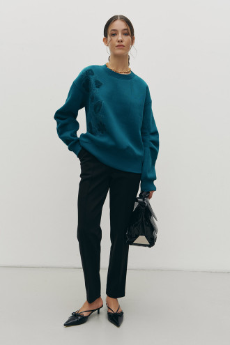 Брюки «Оллі» черного цвета Брюки «Оллі» черного цвета