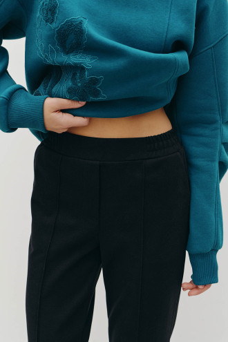 Брюки «Оллі» черного цвета Брюки «Оллі» черного цвета