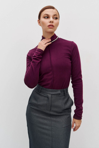 Свитшот «Раміна» бордового цвета Свитшот «Раміна» бордового цвета