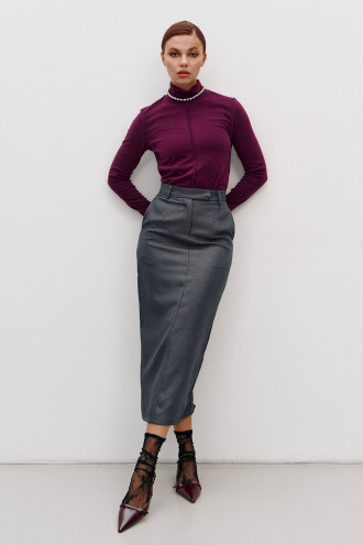 Свитшот «Раміна» бордового цвета Свитшот «Раміна» бордового цвета