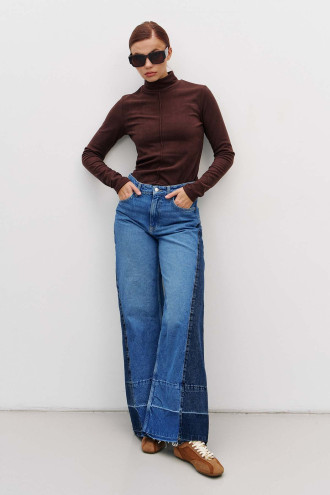 Світшот «Раміна» шоколадного кольору Світшот «Раміна» шоколадного кольору