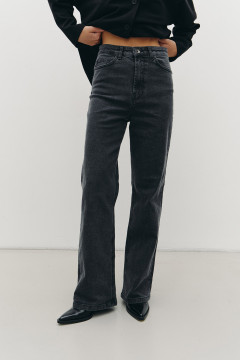 Джинси «Савон» темно-сірого кольору