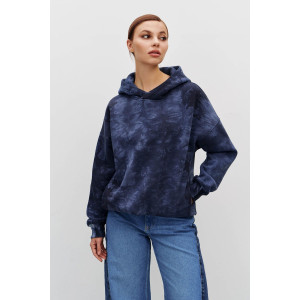 Худи «Манрі» синего цвета