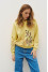 Світшот «Оленка» жовтого кольору