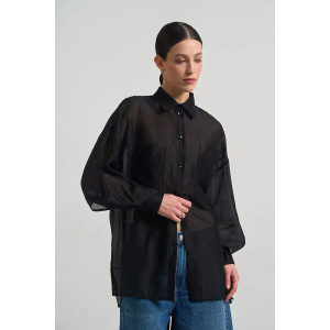 Сорочка «Радослава» чорного кольору