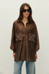 Shirt "Radoslava" brown