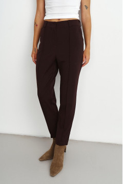 Брюки «Стейн» коричневого цвета