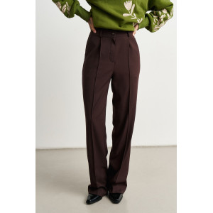 Брюки «Брейн» темно-коричневого кольору