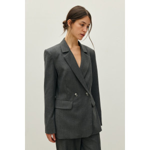 Піджак «Брейн» графітового кольору