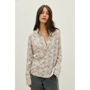 Рубашка «Лілу» с принтом в мелкий цветок
