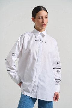 Сорочка «Витоки» білого кольору