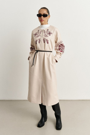 Платье «Юліана» бежевого цвета