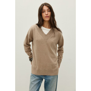  Пуловер «Орса» коричневого кольору