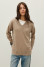 Пуловер «Орса» коричневого кольору