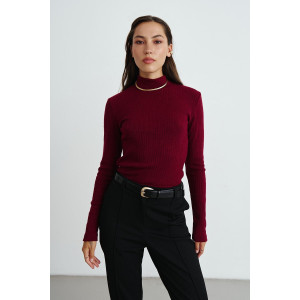 Гольф «Едмон» вишневого цвета