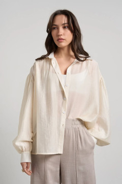 Рубашка «Лілея» молочного цвета