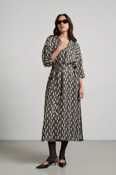 Платье "Ліліан" с геометрическим принтом