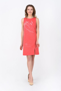 Сукня «Мішлен» коралового кольору