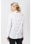 Блуза «Ліма» білого кольору