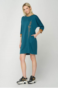 Платье «Дора» зеленого цвета