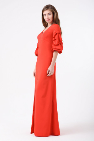 Платье «Патрис» красного цвета