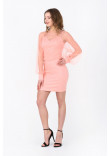 Сукня «Фльор» персикового кольору
