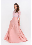 Платье «Ивия» розового цвета