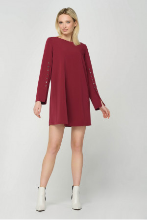 Сукня «Лотар» бордового кольору
