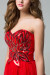 Платье «Элина» красного цвета