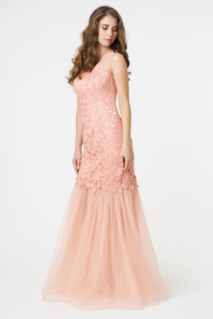 Платье «Оливия» розового цвета