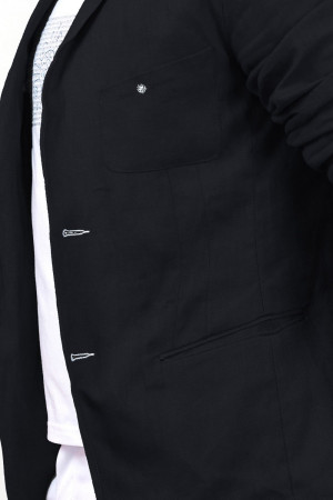 Мужской пиджак «Марк» черного цвета