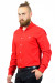 Мужская рубашка «Траст» красного цвета