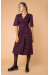 Платье «Илга» фиолетового цвета