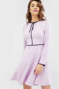 Платье "Ривос" лилового цвета