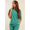 Mustard green blouse