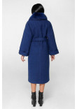 Зимнее пальто «Грант» синего цвета 48 размер